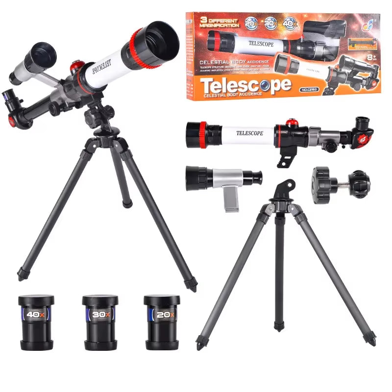 40X Astronomical Telescope for Kids